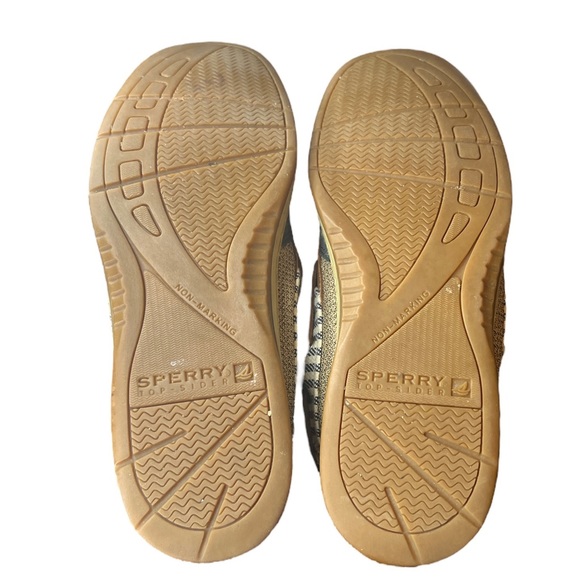 Sperry Top Sider Navy Brown Striped Size 8 Women’s - Picture 6 of 11